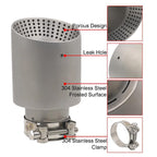 Car Inclined Stainless Steel Muffler Exhaust Pipe