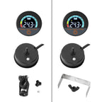 DC 8-100V Lithium Lead-acid Battery Circular Digital Display Meter