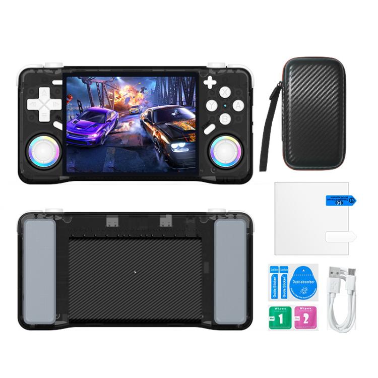 XF35H 3.5-Inch Retro Handheld Game Console With Linux System And RGB Light Pocket Video Game Player — 64G