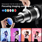 Adjustable Focus DIY Optical Snoot for Bowens Mount Flash Conical Lens Photography Light Modifier — view 6