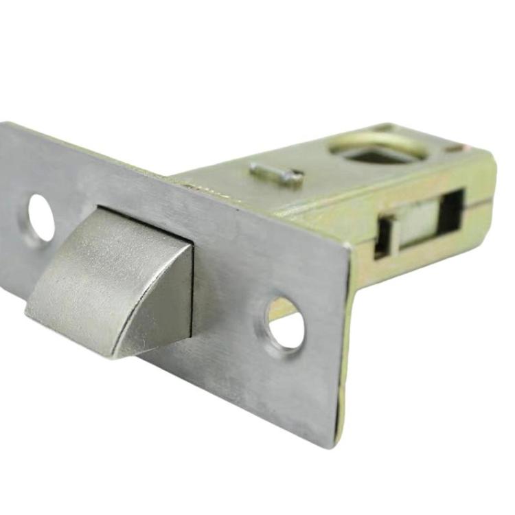 Bathroom Door Lock Tongue+Screw Fixing Device Insert Lock Body Zinc Alloy Lock Head — 45mm