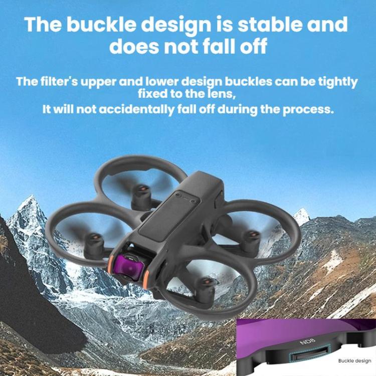 For DJI Avata 2 BRDRC Aluminum Frame Filter Accessories — view 12