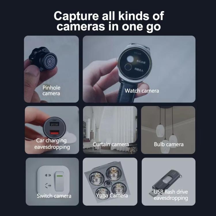 Hotel Camera Anti-Peeping Infrared Detector GPS Positioning Signal Detection Locator — view 13
