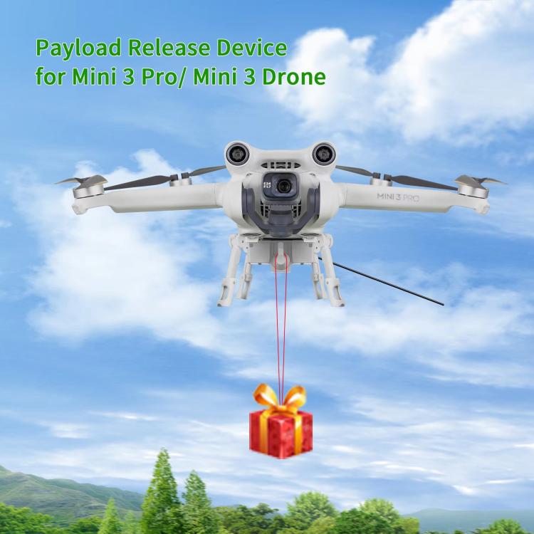 Drone YX Airdrop System Rechargeable Thrower Load 200g, For DJI Mini 3 Pro / Mini 3