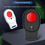 Hotel Anti-Sneak Camera Surveillance Camera Detector Infrared Detection+Laser Detection+Vibration Alarm — Black