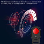 Hotel Anti-Sneak Camera Surveillance Camera Detector Infrared Detection+Laser Detection+Vibration Alarm — view 5