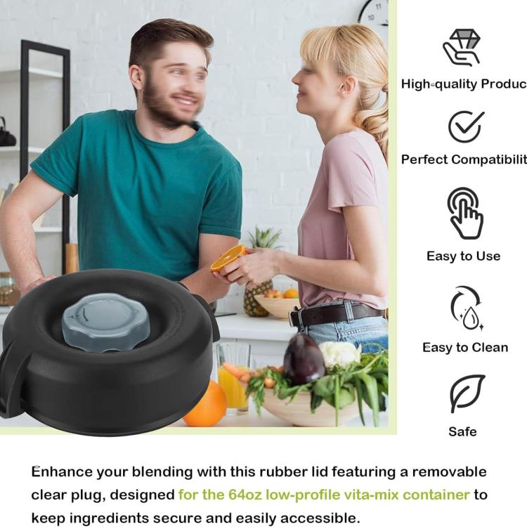 For Vitamix 5200 7500 750 630 Blender Lid 64oz Container Cover — view 5