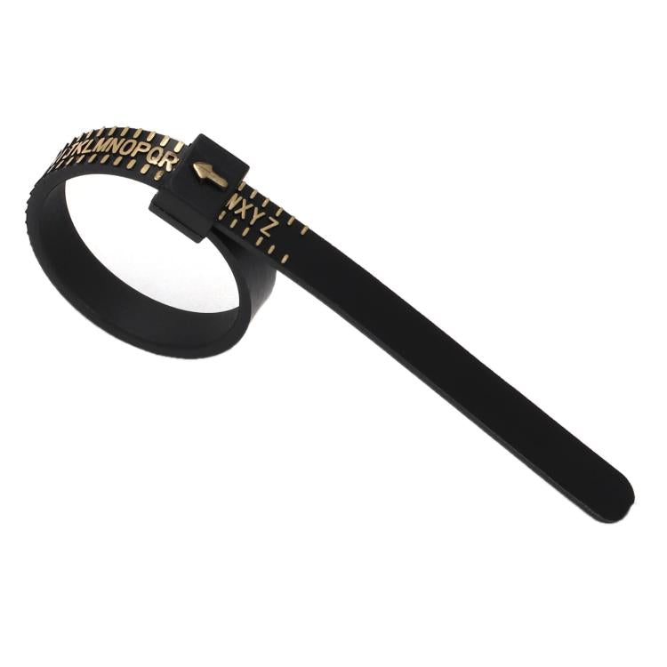 10pcs Portable Ring Measuring Belt Finger Circumference Soft Ruler