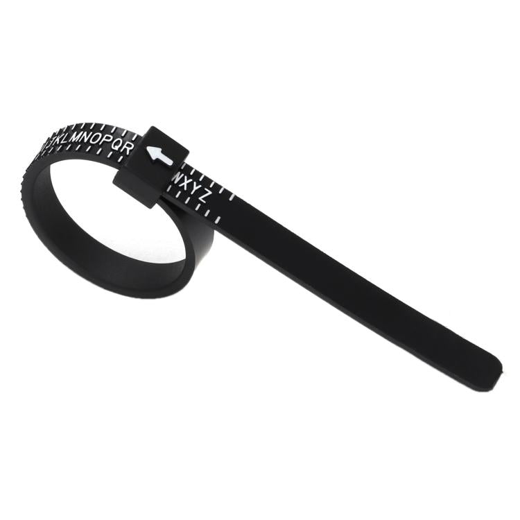 10pcs Portable Ring Measuring Belt Finger Circumference Soft Ruler