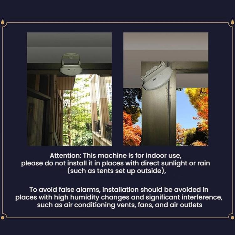 Wireless Infrared Sensor Split Supermarket Welcome Doorbell — view 13