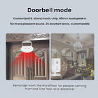 Wireless Infrared Sensor Split Supermarket Welcome Doorbell — view 4