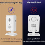 Wireless Infrared Sensor Split Supermarket Welcome Doorbell — view 5