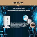 Wireless Infrared Sensor Split Supermarket Welcome Doorbell — view 10