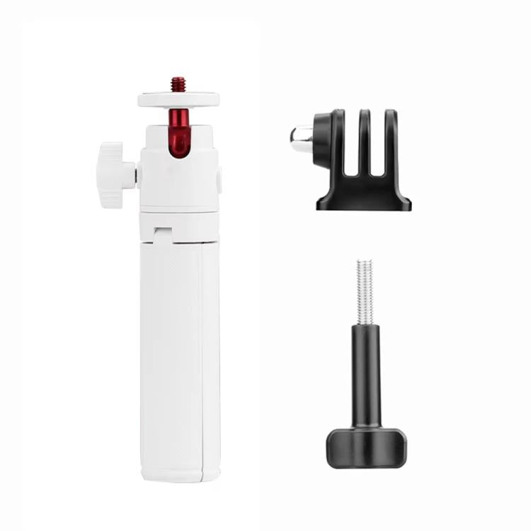 Flymile 15.8-30.8cm Tripod Selfie Stick for Action Cameras With 360-degree Adjustable Ball Head & Cold Shoe