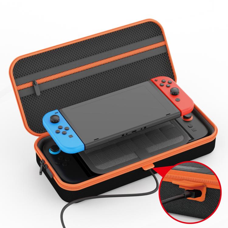 For Nintendo Switch 2/Switch ipega PET Hard Shell Carrying Case with Built-in Charging Port