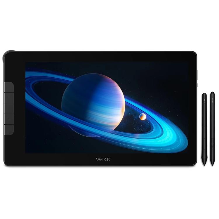 VEIKK VK1600 15.6 Inch Digital Drawing Screen Electronic Drawing Screen Compatible With Mobile Phone — Red