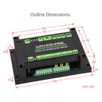 Waveshare Industrial Expansion Module For Raspberry Pi CM5: 4G/5G/LoRa Expansion Board