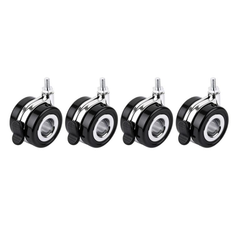 Waveshare For HomeRack 2.5-inch (60mm) Hollow Caster Wheel Kit With Brakes