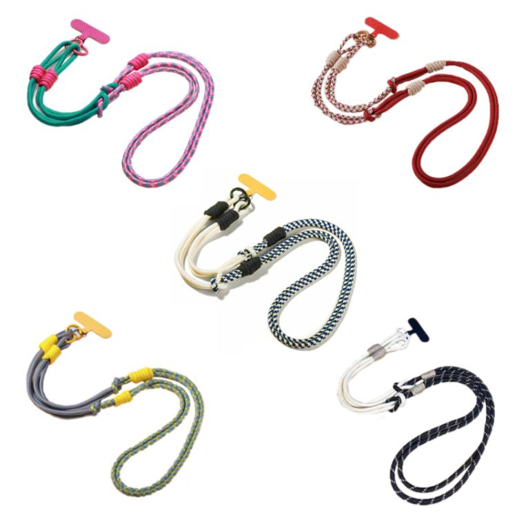 Multi-functional Adjustable Polyester Braided Phone Strap