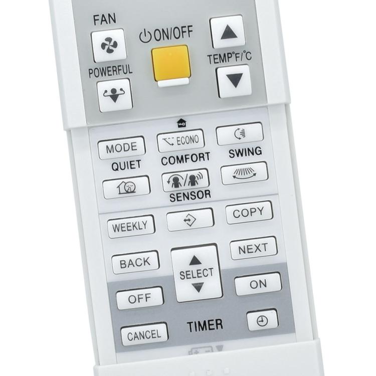 ARC452A For Daikin Air Conditioner Full Key Slide Cover Remote Control Replacement Accessory