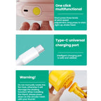 Octopus Clip-On Handheld Silent Bladeless Fan For Strollers — view 8