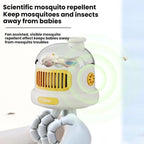 Octopus Clip-On Handheld Silent Bladeless Fan For Strollers — view 12