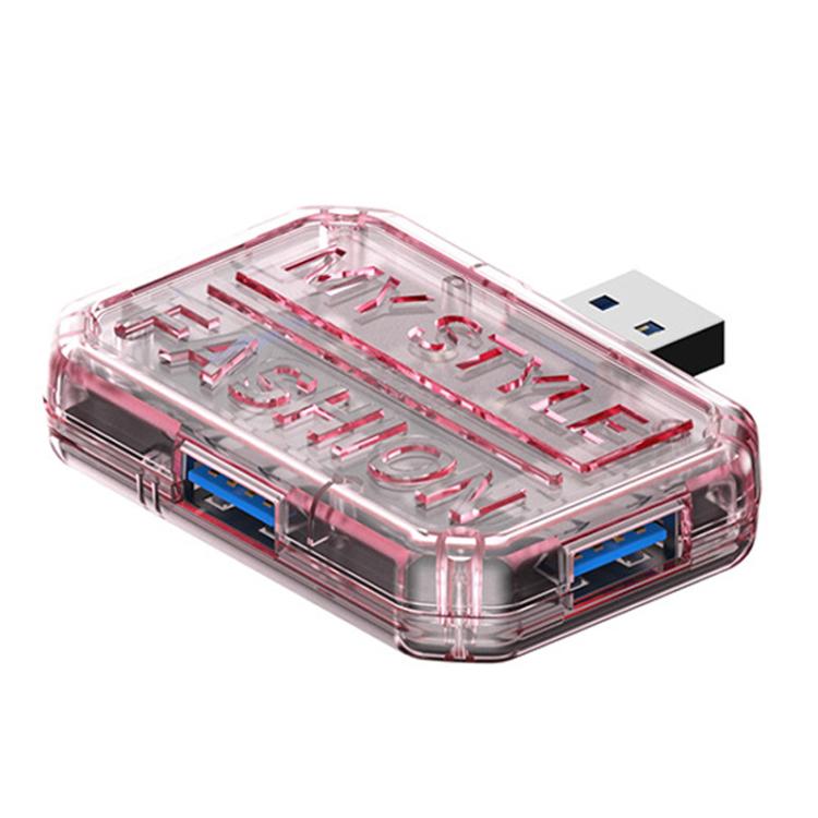3 In 1 USB HUB Multi Port Hub Computer Converter — BX3A White