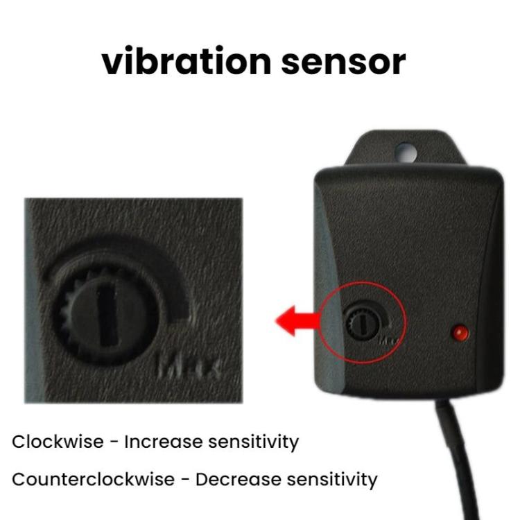 XH2.54/XF2510 3P 12V Car Anti-theft Vibration Sensor