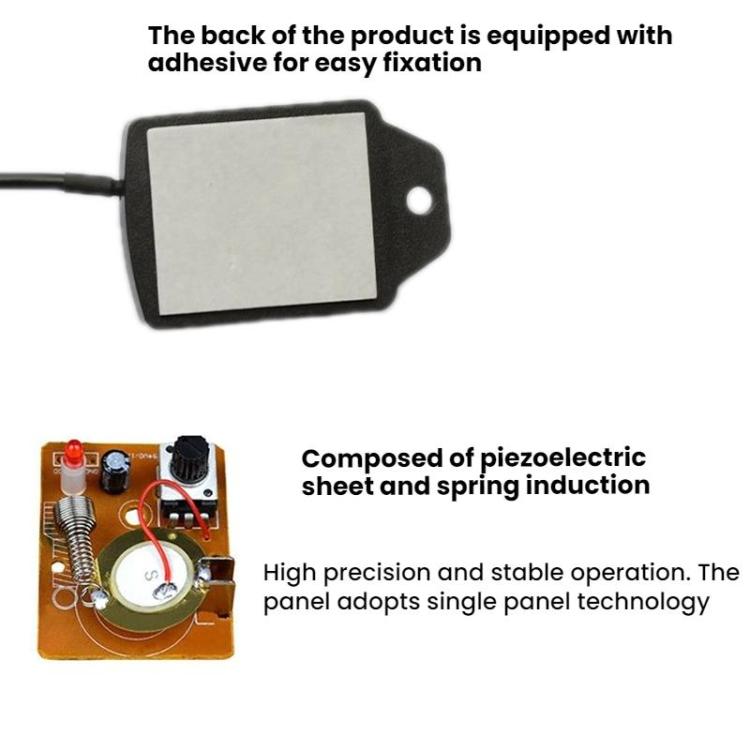 XH2.54/XF2510 3P 12V Car Anti-theft Vibration Sensor