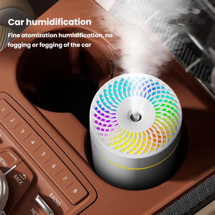 WT31 Car Ambient Light Humidifier USB Household Silent Air Atomizer