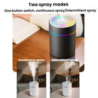 WT31 Car Ambient Light Humidifier USB Household Silent Air Atomizer