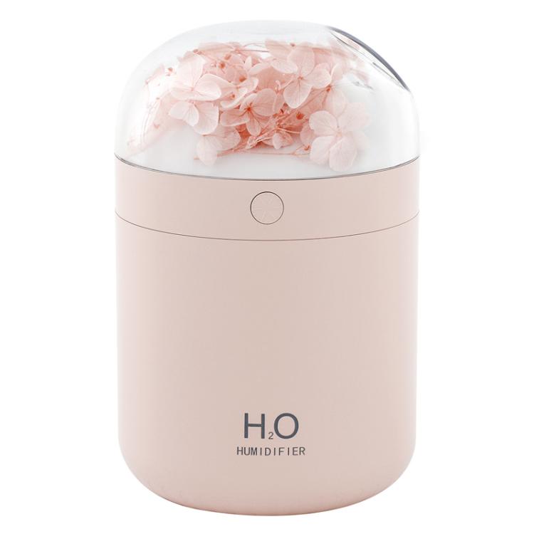 WT18 Flower Humidifier USB Desktop Office Bedroom Hydrating Atomizer — White