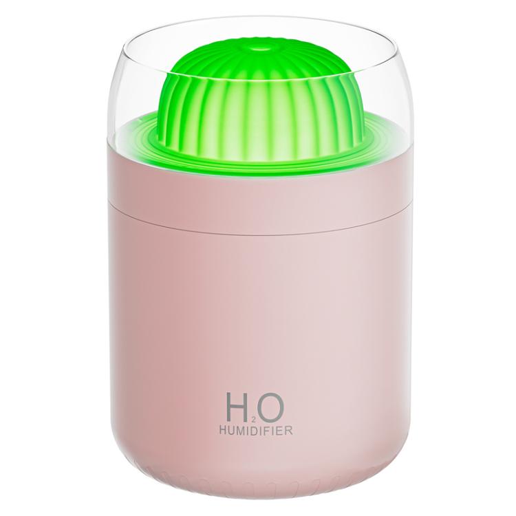 WT32 Cactus Ambient Light Humidifier USB Car Mounted Intelligent Humidifier — White