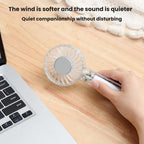 YL14 Transparent Handheld Fan USB Outdoor Portable Fan — view 3