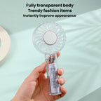 YL14 Transparent Handheld Fan USB Outdoor Portable Fan — view 8