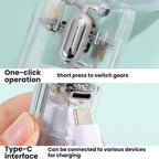 YL14 Transparent Handheld Fan USB Outdoor Portable Fan — view 9