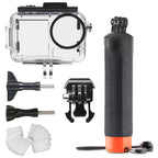 Waterproof Diving Case with Buoyancy Float Stick Kit Includes Anti-Fog Inserts, Mounting Base, For DJI Action 5 Pro/4/3