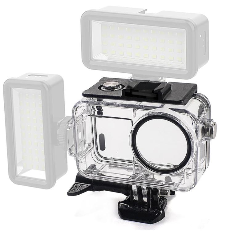 Waterproof Diving Case with Buoyancy Float Stick Kit Includes Anti-Fog Inserts, Mounting Base, For DJI Action 5 Pro/4/3