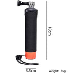 Waterproof Diving Case with Buoyancy Float Stick Kit Includes Anti-Fog Inserts, Mounting Base, For DJI Action 5 Pro/4/3