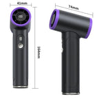 WT23 Handheld Digital Display Turbine Fan Outdoor Stepless Variable Speed Fan — view 15