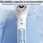 WT23 Handheld Digital Display Turbine Fan Outdoor Stepless Variable Speed Fan — view 8