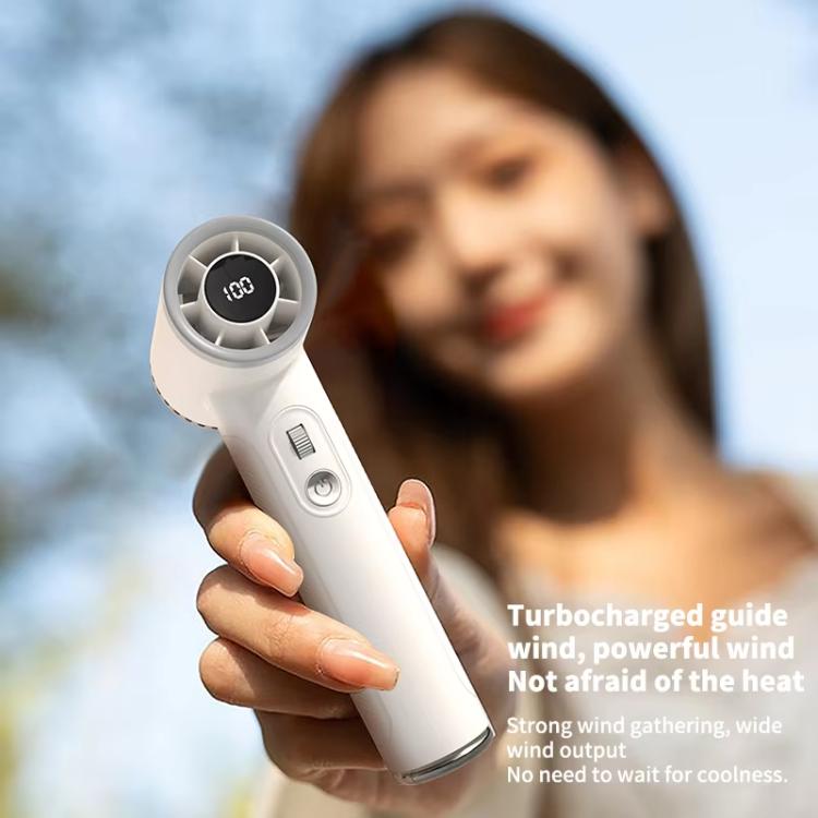 WT23 Handheld Digital Display Turbine Fan Outdoor Stepless Variable Speed Fan — view 9