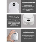 Wall-Mounted Smart UV Sterilizer And Air-Drying Toothbrush Sterilizer