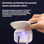 Wall-Mounted Smart UV Toothbrush Disinfection Case