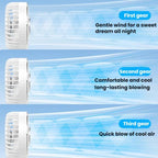 WT25 Handheld Fan With Lanyard Clip USB Desktop Silent Rechargeable Fan — view 14