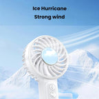 WT25 Handheld Fan With Lanyard Clip USB Desktop Silent Rechargeable Fan — view 7