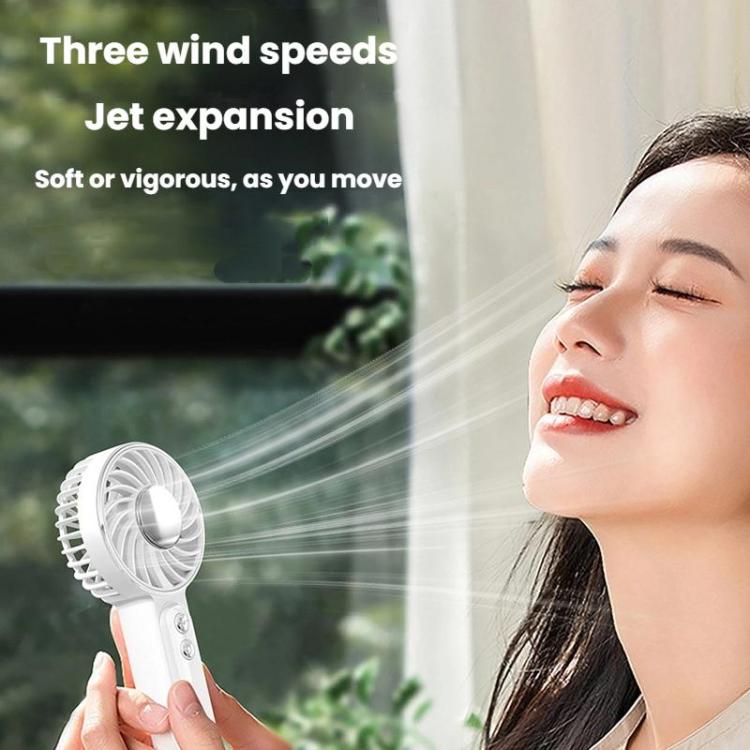 WT25 Handheld Fan With Lanyard Clip USB Desktop Silent Rechargeable Fan — view 8