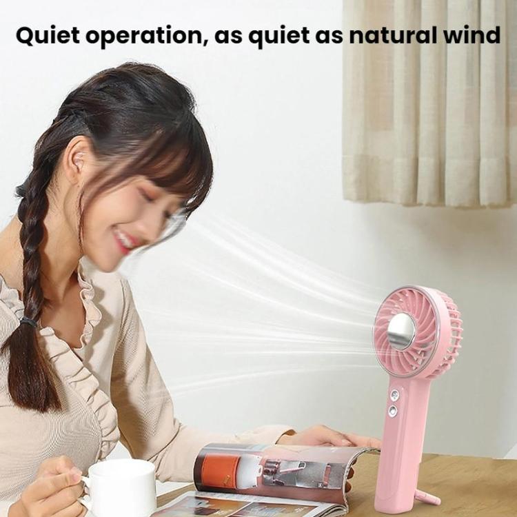 WT25 Handheld Fan With Lanyard Clip USB Desktop Silent Rechargeable Fan — view 10