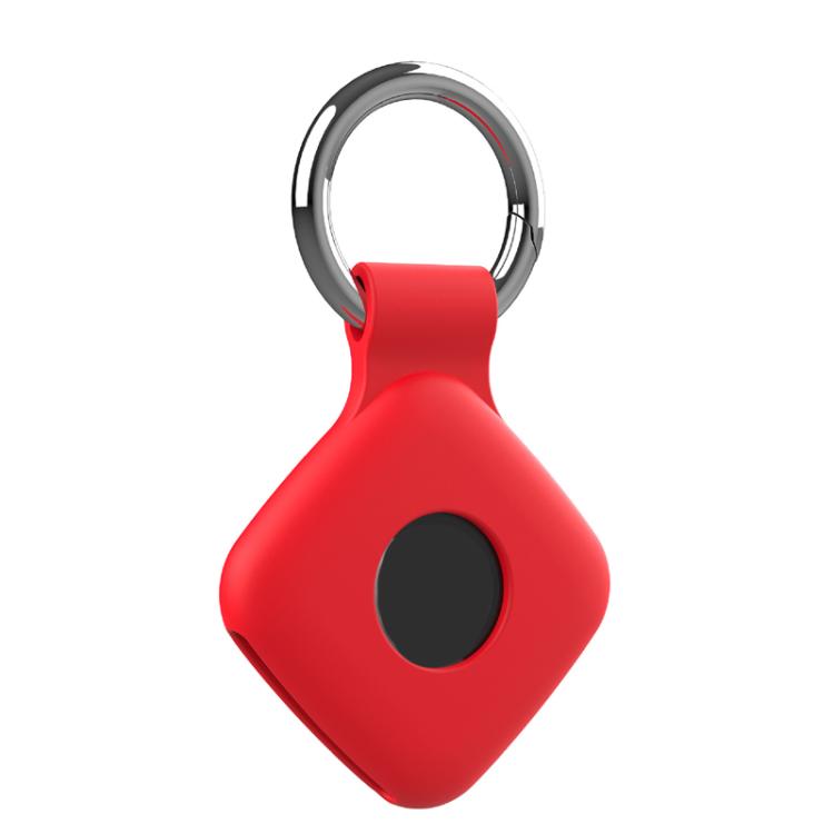 For Tile Mate / Mate Pro Anti-Loss Device Silicone Protective Case With Keyring Location Tracking Shell — Blue
