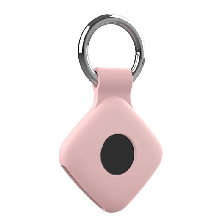 For Tile Mate / Mate Pro Anti-Loss Device Silicone Protective Case With Keyring Location Tracking Shell — Black